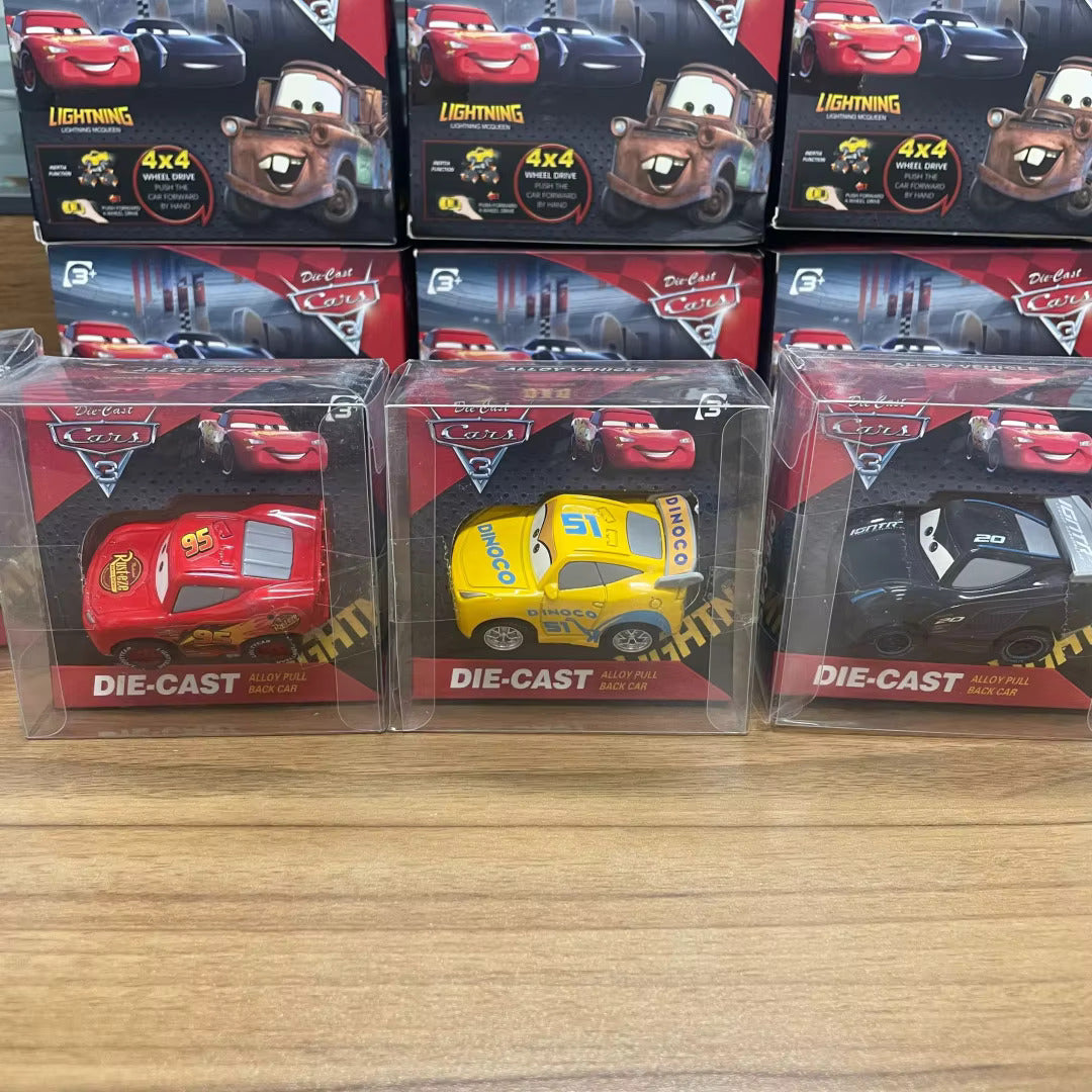 Disney Pixar Cars 3 6-Piece Pull-Back Die-Cast Set – Lightning McQueen & Friends