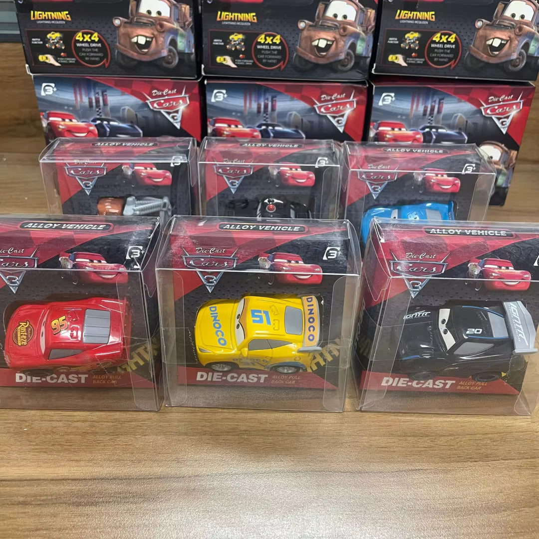 Disney Pixar Cars 3 6-Piece Pull-Back Die-Cast Set – Lightning McQueen & Friends