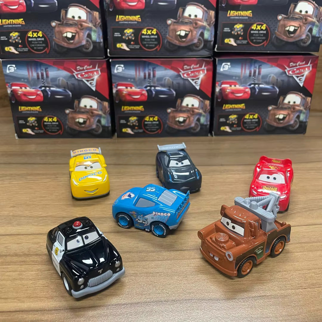 Disney Pixar Cars 3 6-Piece Pull-Back Die-Cast Set – Lightning McQueen & Friends