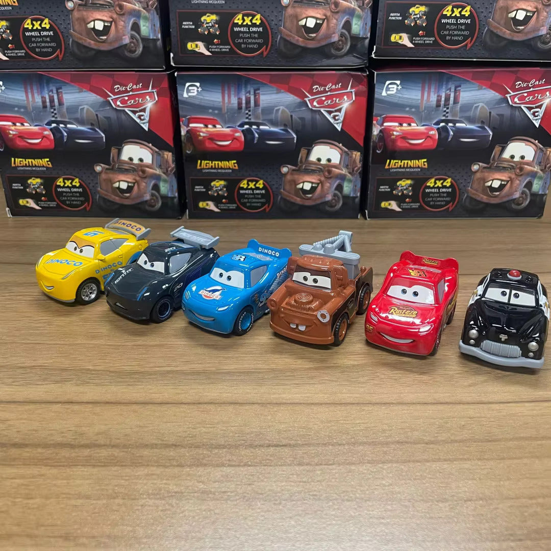 Disney Pixar Cars 3 6-Piece Pull-Back Die-Cast Set – Lightning McQueen & Friends