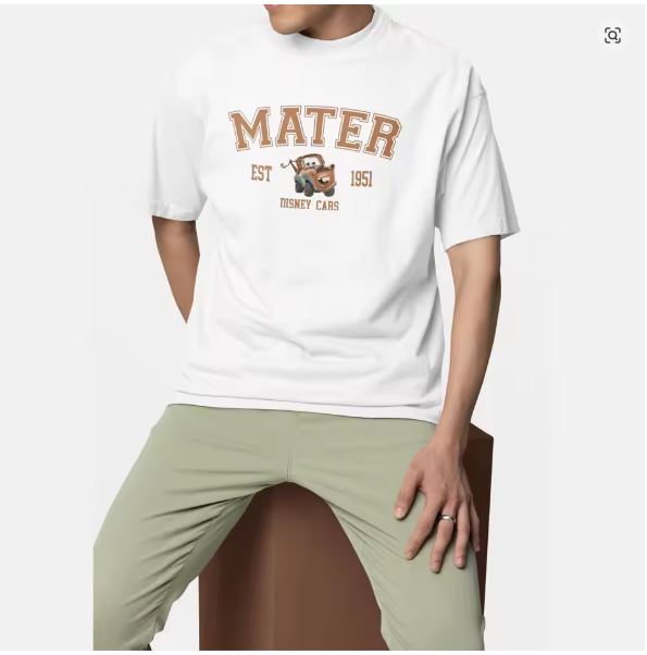 “I’m Sally, I’m Lightning” Men’s Cotton Tee — Creative Cars Short-Sleeve Round-Neck Shirt (Plus Sizes Available)